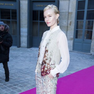 Kate Bosworth - Arrivées au défilé de mode Haute Couture Schiaparelli, printemps 2016, à Paris le 25 janvier 2016.