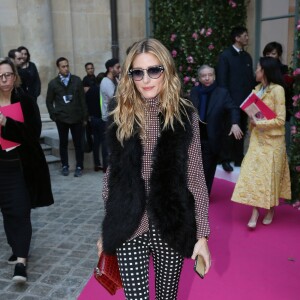 Olivia Palermo - Sortie du défilé Haute Couture Schiaparelli Printemps 2016 à Paris, le 25 janvier 2016. ©CVS/Veeren/Bestimage