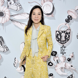 Michelle Yeoh - Défilé de mode Haute Couture Schiaparelli, printemps 2016, à Paris le 25 janvier 2016. ©Olivier Borde/Bestimage