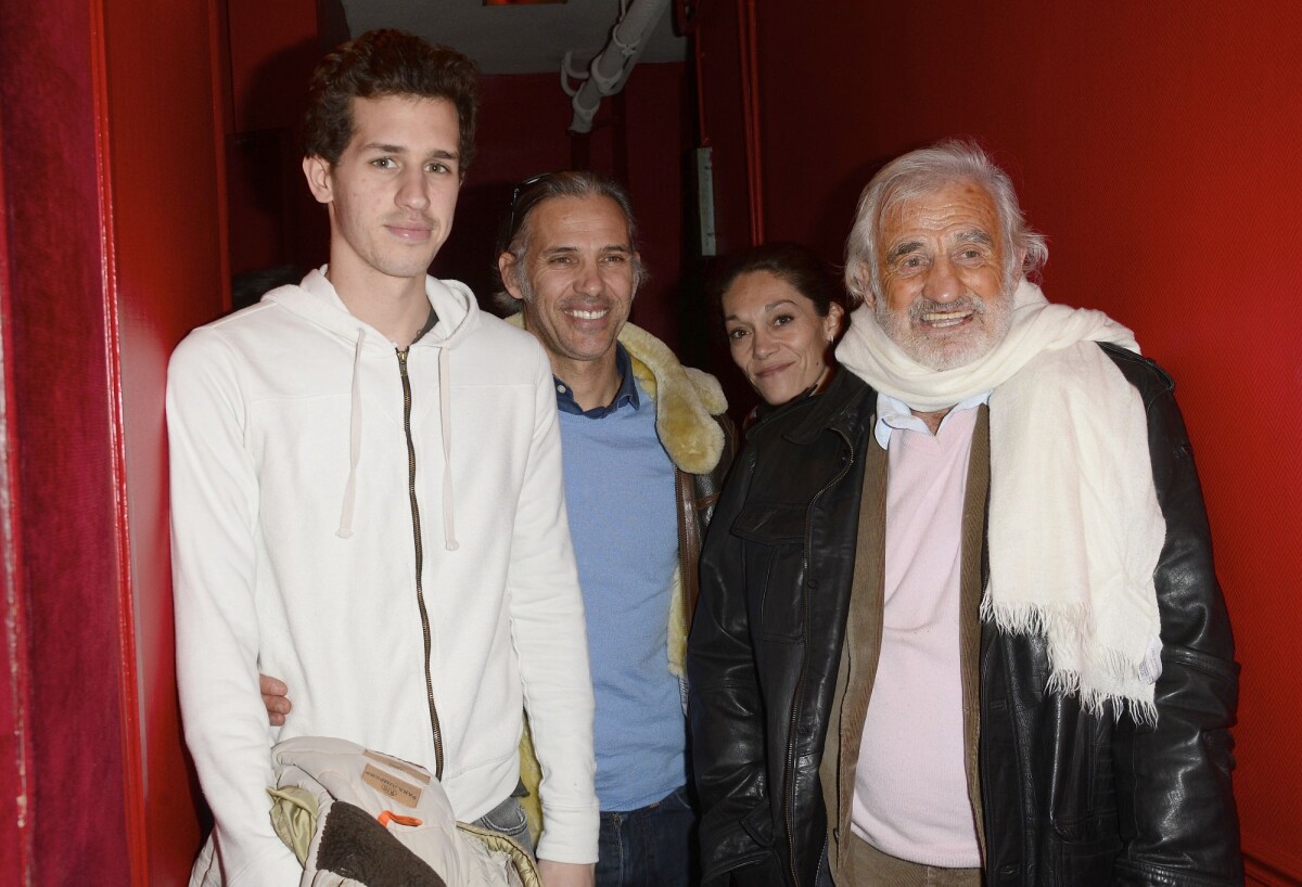 Jean-Paul, Paul et Victor Belmondo unis A tort et à raison pour Michel  Bouquet - Purepeople