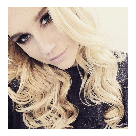 Kesha a publié une photo d'elle sur sa page Instagram, au mois de janvier 2016.
