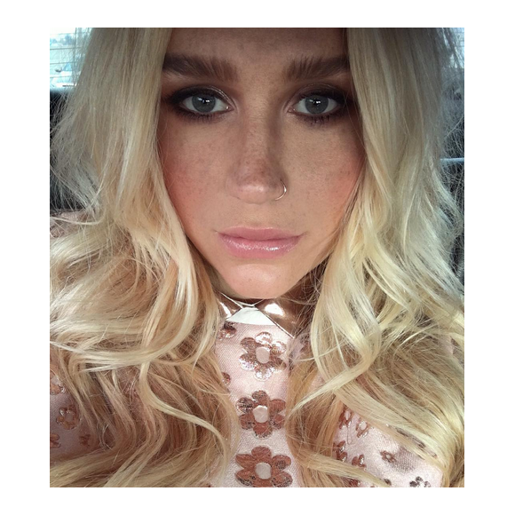 Kesha a publié une photo d'elle sur sa page Instagram, au mois de janvier 2016.