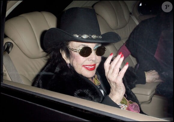 Elizabeth Taylor, à Los Angeles, le 9 décembre 2008