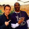 Fabrice Sopoglian et Snoop Doog - Coulisses du tournage des "Anges 8" pour NRJ12. Janvier 2016