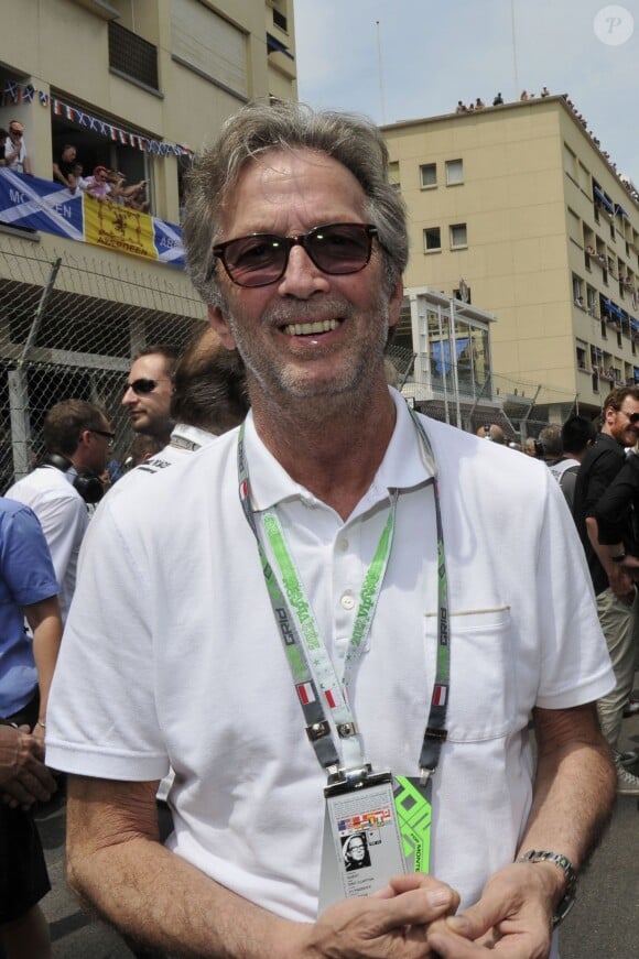 Eric Clapton en mai 2012 au Grand Prix de Formule 1 de Monaco.