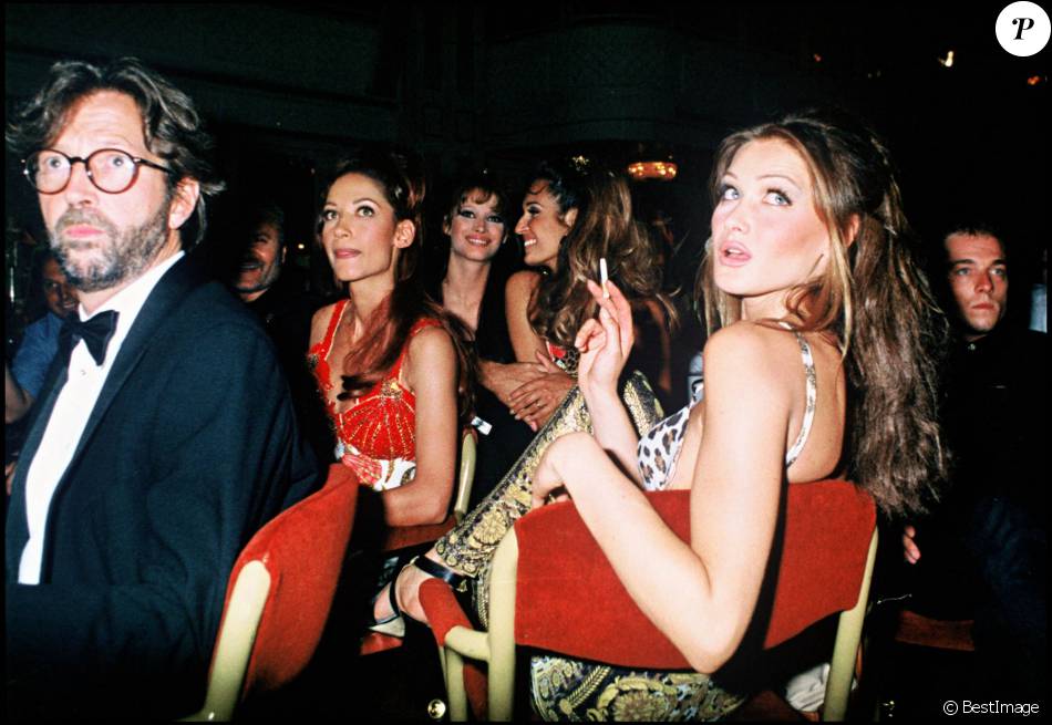 Eric Clapton et Carla Bruni en 1992 Purepeople