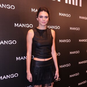 Kendall Jenner assiste à la soirée Tribal Spirit de Mango à Barcelone. Le 28 janvier 2016.