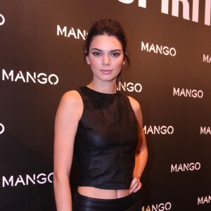 Kendall Jenner assiste à la soirée Tribal Spirit de Mango à Barcelone. Le 28 janvier 2016.