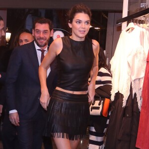 Kendall Jenner assiste à la soirée Tribal Spirit de Mango à Barcelone. Le 28 janvier 2016.