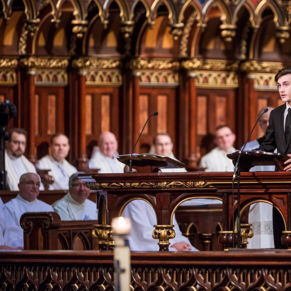 Obsèques nationales de René Angélil en la Basi­lique Notre-Dame de Montréal, le 22 janvier 2016 © Eric Carriere / OSAIMAGES / FEELING