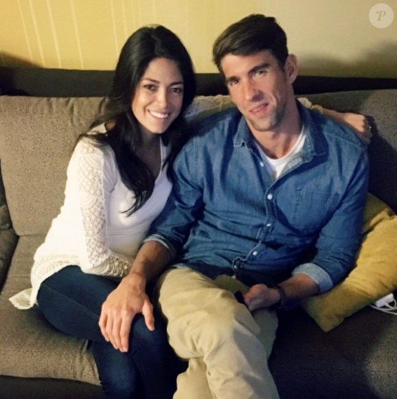 Michael Phelps et Nicole M. Johnson - Photo publiée le 27 novembre 2015