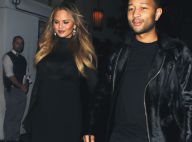Chrissy Teigen, enceinte, et John Legend : Futurs parents stylés et overbookés !