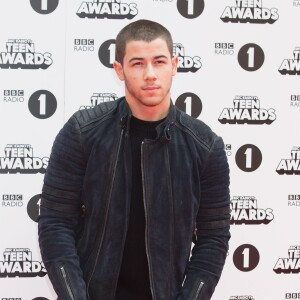 Nick Jonas - Tapis rouge des BBC Teen Awards à Londres, le 8 novembre 2015.
