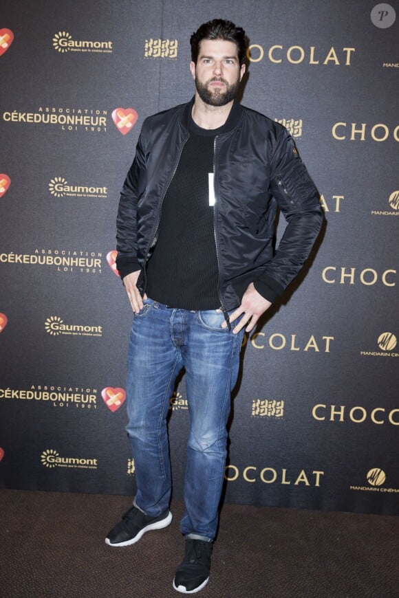Olivier Barthelemy - Avant-première du film "Chocolat" au Gaumont Champs-Elysées Marignan à Paris, le 1er février 2016. © Olivier Borde/Bestimage