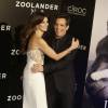 Penélope Cruz et Ben Stiller - Première du film "Zoolander 2" à Madrid le 1er février 2016.
