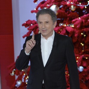 Michel Drucker à Paris le 21 décembre 2015.