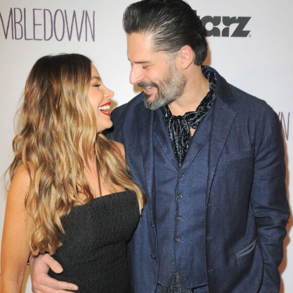Sofia Vergara, Joe Manganiello lors de la soirée de projection de "Tumbledown" au Aero Theater, de Santa Monica, le 1er février 2016.