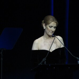 Céline Dion assiste à la cérémonie en hommage à son mari René Angélil, intitulée "Celebration of Life" au Caesars Palace de Las Vegas le 3 février 2016.