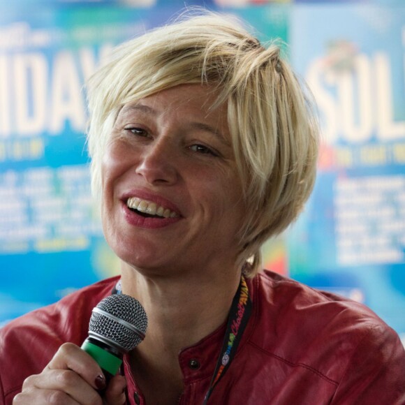 Maïtena Biraben - 3e jour du festival Solidays à l'hippodrome de Longchamp à Paris le 29 juin 2014.