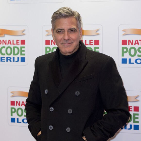 George Clooney - Soirée de gala "The Good Money" organisée par la loterie nationale " Postcode" à Amsterdam le 26 janvier 2016.