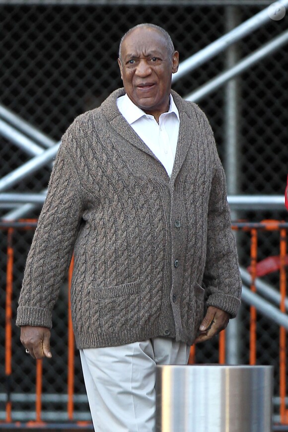 Bill Cosby à Penn Station à New York City, le 18 janvier 2012