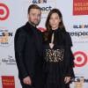 Justin Timberlake et sa femme Jessica Biel - People aux GLSEN Awards à l'hôtel Wilshire de Beverly Hills le 23 octobre 2015