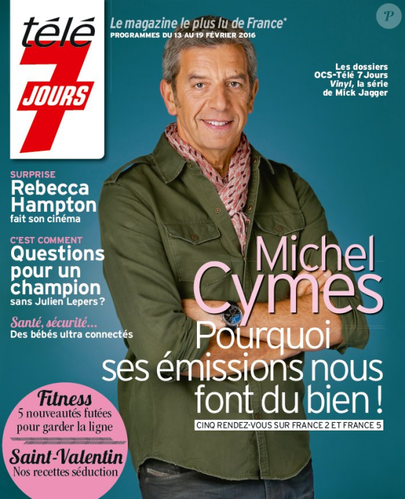 Magazine Télé 7 Jours - édition du lundi 8 février 2016.