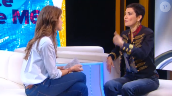 Cristina Cordula dans "Le Tube" sur Canal+, samedi 6 février 2016.