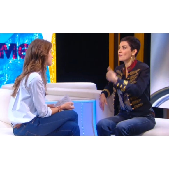 Cristina Cordula dans "Le Tube" sur Canal+, samedi 6 février 2016.