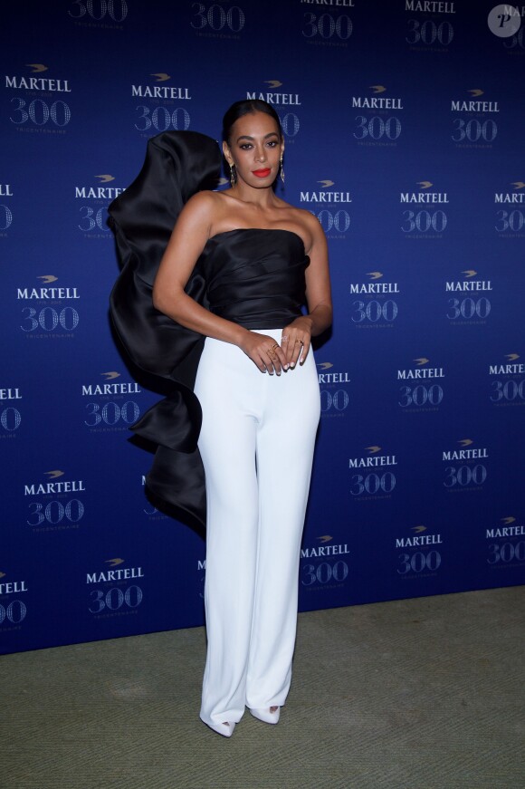 Solange Knowles, à la soirée du tricentenaire de Martell au château de Versailles le 20 mai 2015.