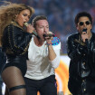 Super Bowl : Beyoncé manque de chuter mais rayonne avec Coldplay et Bruno Mars