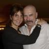 Exclusif - Elsa Boublil et son mari Philippe Torreton - Première de la pièce "Cyrano de Bergerac" au théâtre de la Porte-Saint-Martin à Paris le 2 février 2016. © Coadic Guirec/Bestimage