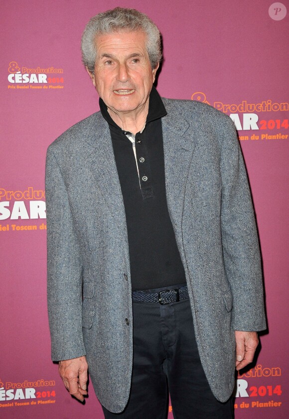 Claude Lelouch - Dîner des producteurs et remise du prix "Daniel Toscan du Plantier" au Four Seasons Hotel George V à Paris le 24 février 2014