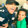 Ciara et son fils Future. Photo publiée le 17 janvier 2016.