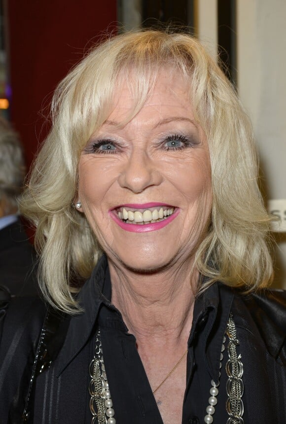 Evelyne Leclercq, au théâtre de la Gaité-Montparnasse à Paris le 22 juin 2015.