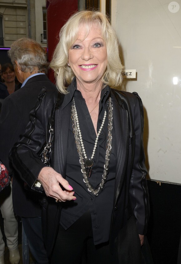 Evelyne Leclercq, au théâtre de la Gaité-Montparnasse à Paris le 22 juin 2015.