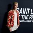 Justin Bieber assiste au défilé "Saint Laurent at the Palladium" à l'Hollywood Palladium. Los Angeles, le 10 février 2016.