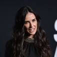 Demi Moore assiste au défilé "Saint Laurent at the Palladium" à l'Hollywood Palladium. Los Angeles, le 10 février 2016.