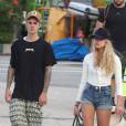 Justin Bieber et  Hailey Baldwin quittent St Barts, le 1er janvier 2016