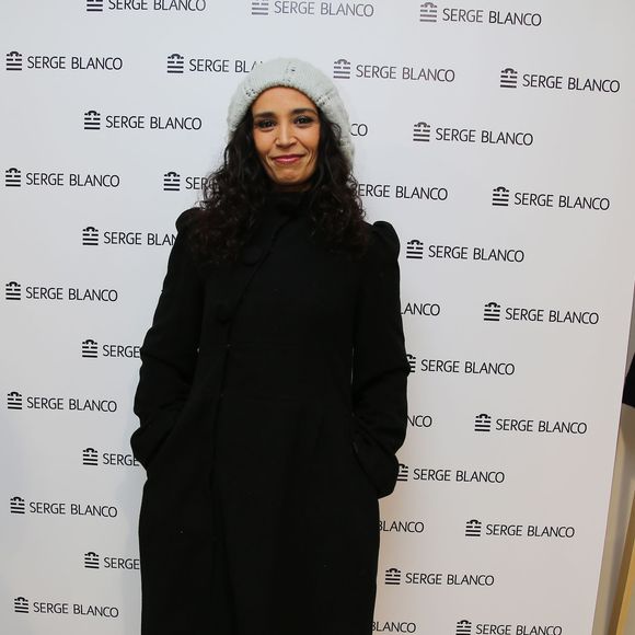 Exclusif - Aïda Touihri lors de la soirée "Fous Ta Doudoune" sur le rooftop de Serge Blanco, à Paris le 4 février 2016 © Marc Ausset-Lacroix