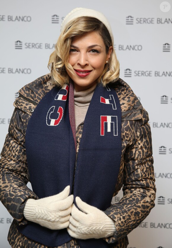 Exclusif - Eléonore Boccara lors de la soirée "Fous Ta Doudoune" sur le rooftop de Serge Blanco, à Paris le 4 février 2016 © Marc Ausset-Lacroix