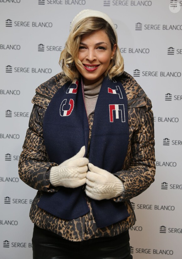 Exclusif - Eléonore Boccara lors de la soirée "Fous Ta Doudoune" sur le rooftop de Serge Blanco, à Paris le 4 février 2016 © Marc Ausset-Lacroix
