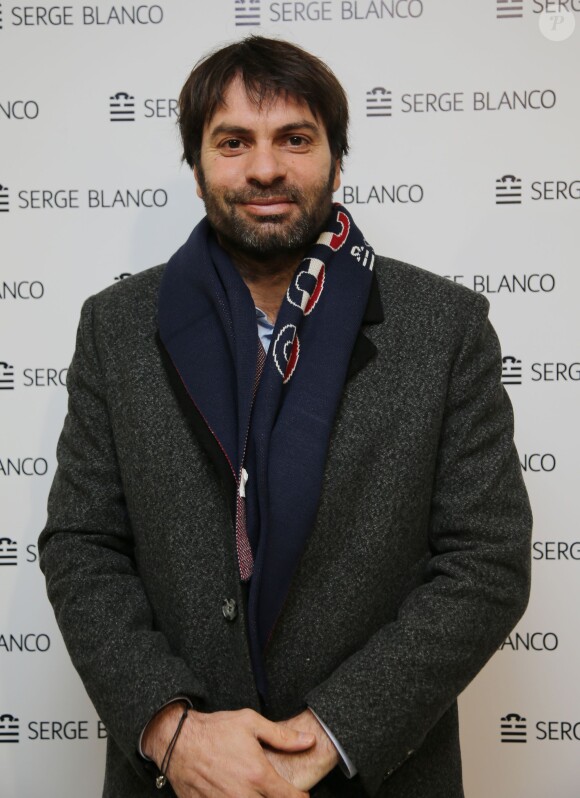 Exclusif - Christophe Dominici lors de la soirée "Fous Ta Doudoune" sur le rooftop de Serge Blanco, à Paris le 4 février 2016 © Marc Ausset-Lacroix