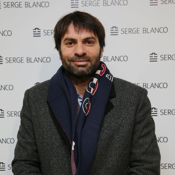 Exclusif - Christophe Dominici lors de la soirée "Fous Ta Doudoune" sur le rooftop de Serge Blanco, à Paris le 4 février 2016 © Marc Ausset-Lacroix