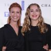 Alexandra Lamy et sa fille Chloé Jouannet - Avant-première de la série "Une chance de trop" au cinéma Gaumont Marignan à Paris, le 24 juin 2015. 
