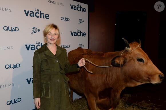 Sophie Monicot - Avant-première du film "La Vache" au cinéma Pathé Wepler à Paris le 14 février 2016. © Coadic Guirec/Bestimage