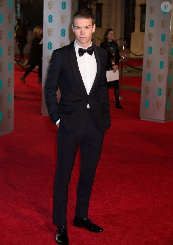 Will Poulter - 69e cérémonie des British Academy Film Awards (BAFTA) à Londres, le 14 février 2016.