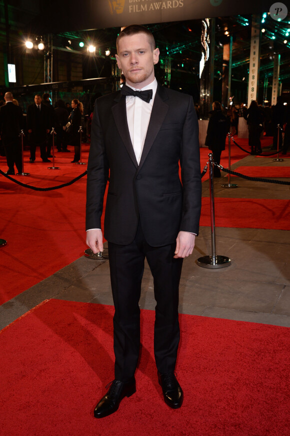 Jack O'Connell - 69e cérémonie des British Academy Film Awards (BAFTA) à Londres, le 14 février 2016.