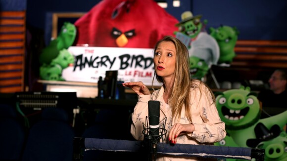 Audrey Lamy : La future maman fait équipe avec Omar Sy et... des Angry Birds