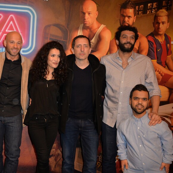 Malik Bentalha, Franck Gastambide, Sabrina Ouazani, Gad Elmaleh, Ramzy Bedia et Anouar Toubali - Avant première du film "Pattaya" au Gaumont Opéra à Paris le 15 février 2016. © Veeren/Bestimage